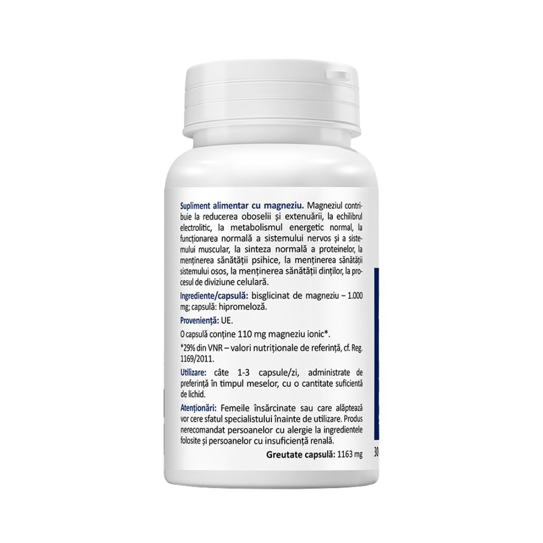 Magneziu Bisglicinat 1000 mg 30 caps Zenyth