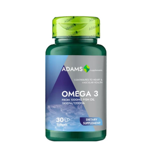 Omega 3 1000 mg 30 caps Adams Vision