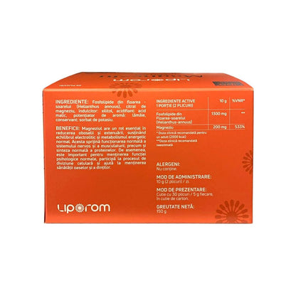 Magneziu Lipozomal 200 mg 30 plicuri Liporom