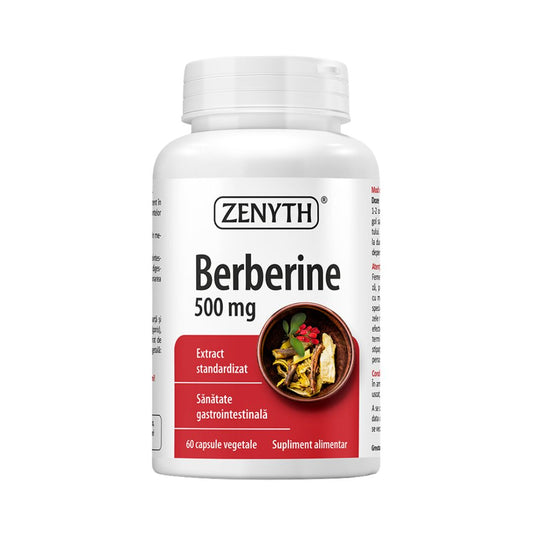 Berberină 500 mg 60 caps Zenyth