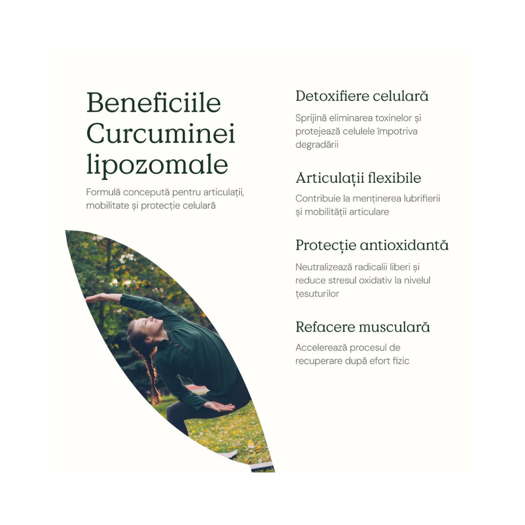 Turmeric Curcumin Lipozomal 30 plicuri Byolitic London