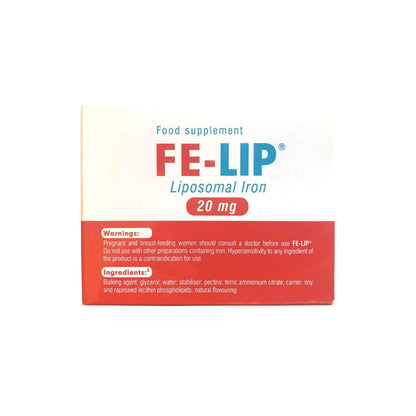 FE-LIP Fier Lipozomal 20 mg 30 plicuri Liposhell