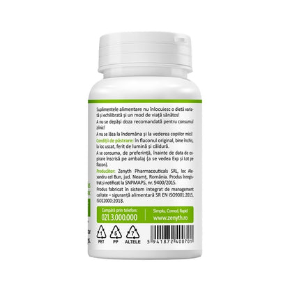 Maca BIO 600 mg 60 caps Zenyth