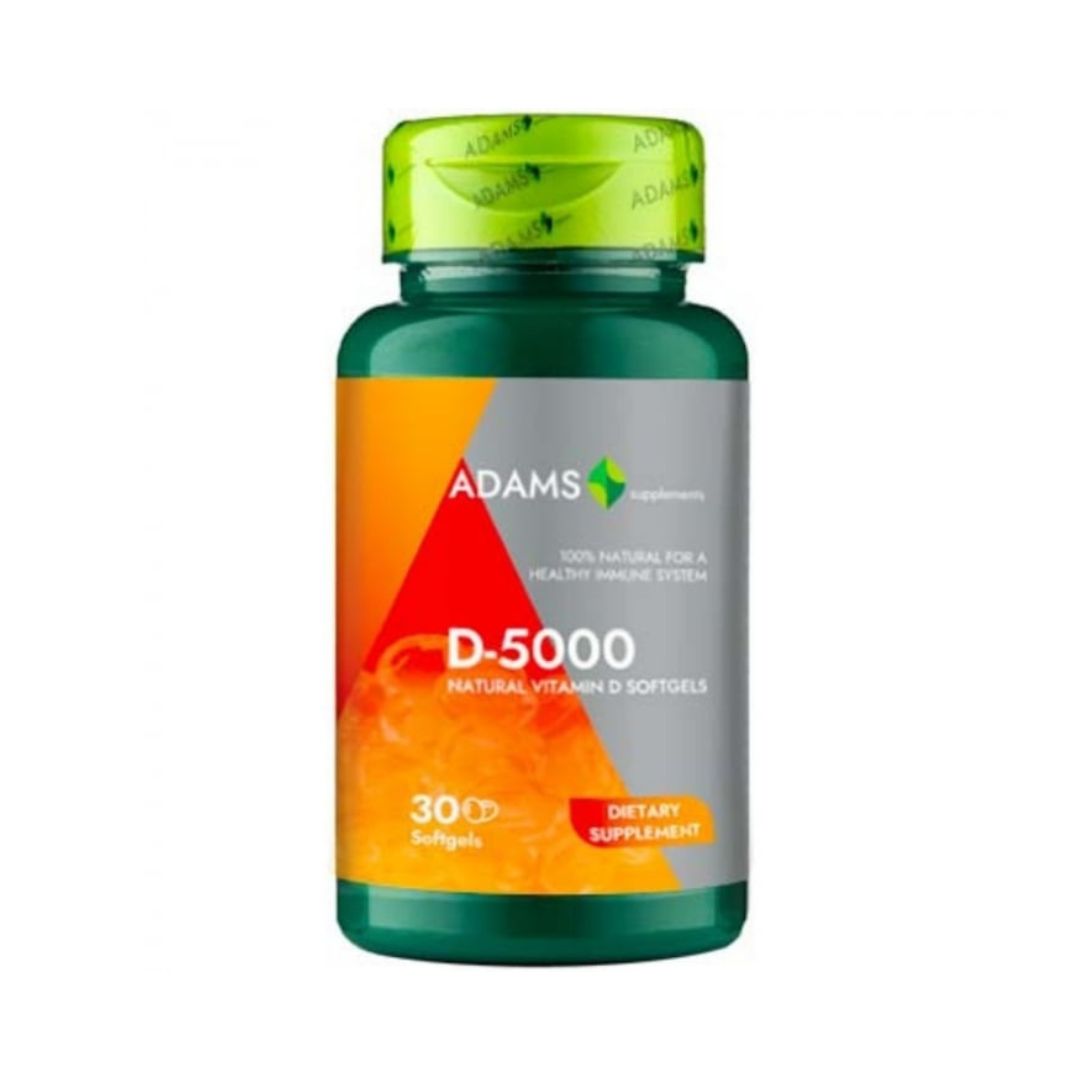 Vitamina D-5000 30 caps Adams Vision