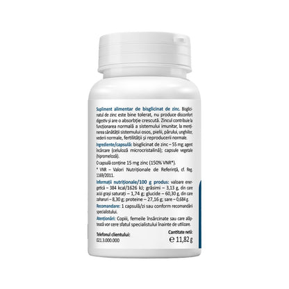 Zinc Bisglicinat 60 caps Zenyth